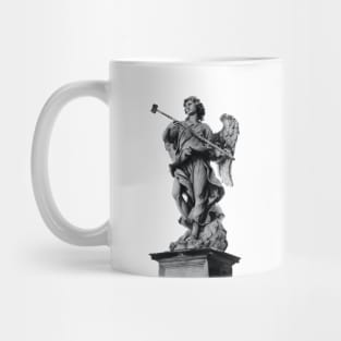 angel Statue. Mug